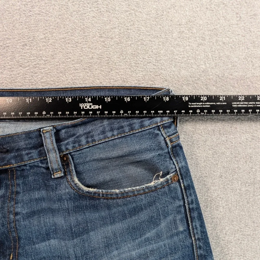 Denim & Supply Ralph Lauren Mens Straight Leg Jeans Blue Medium Wash 34x30 (36)
